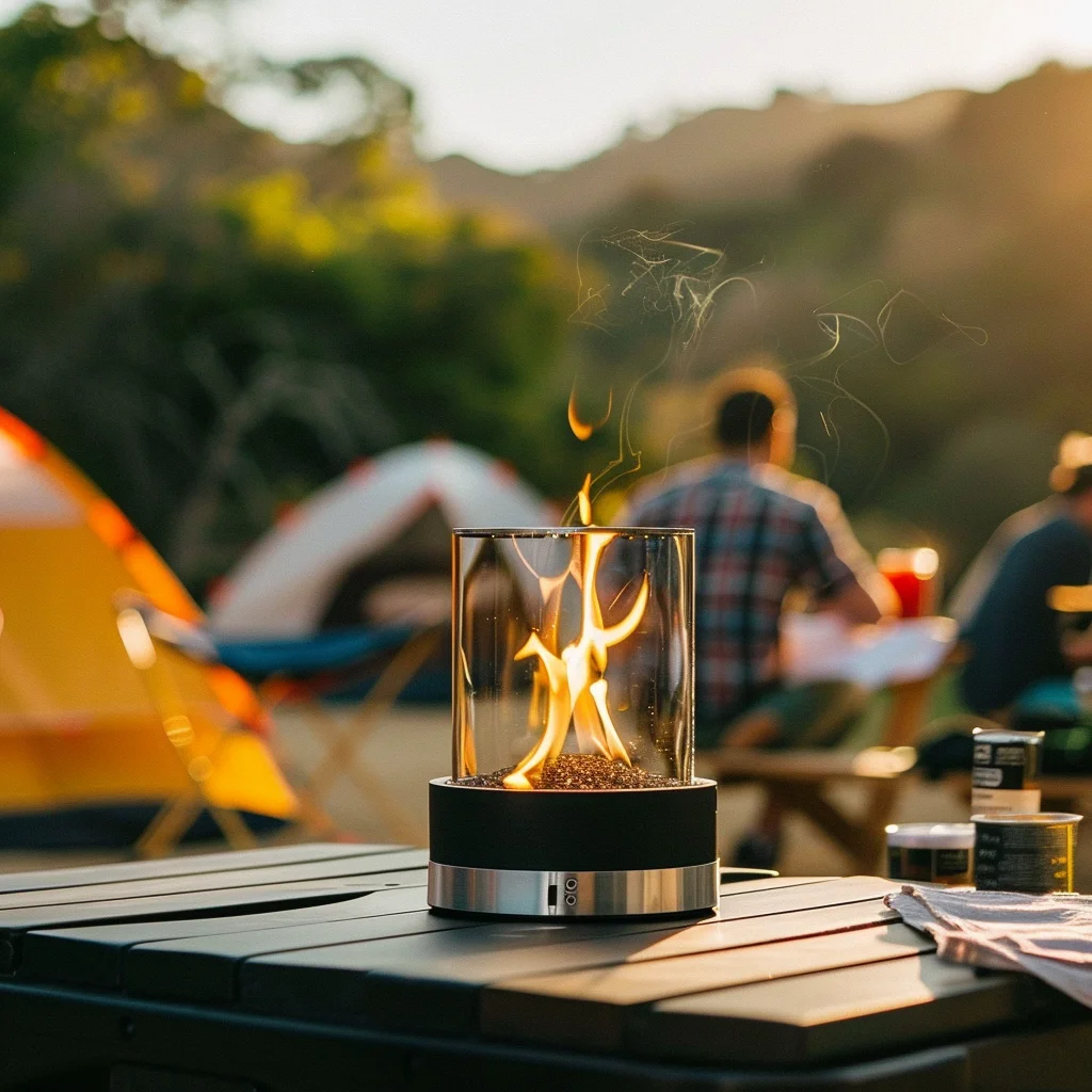 HND Tabletop Ethanol Fireplace - Outdoor Use