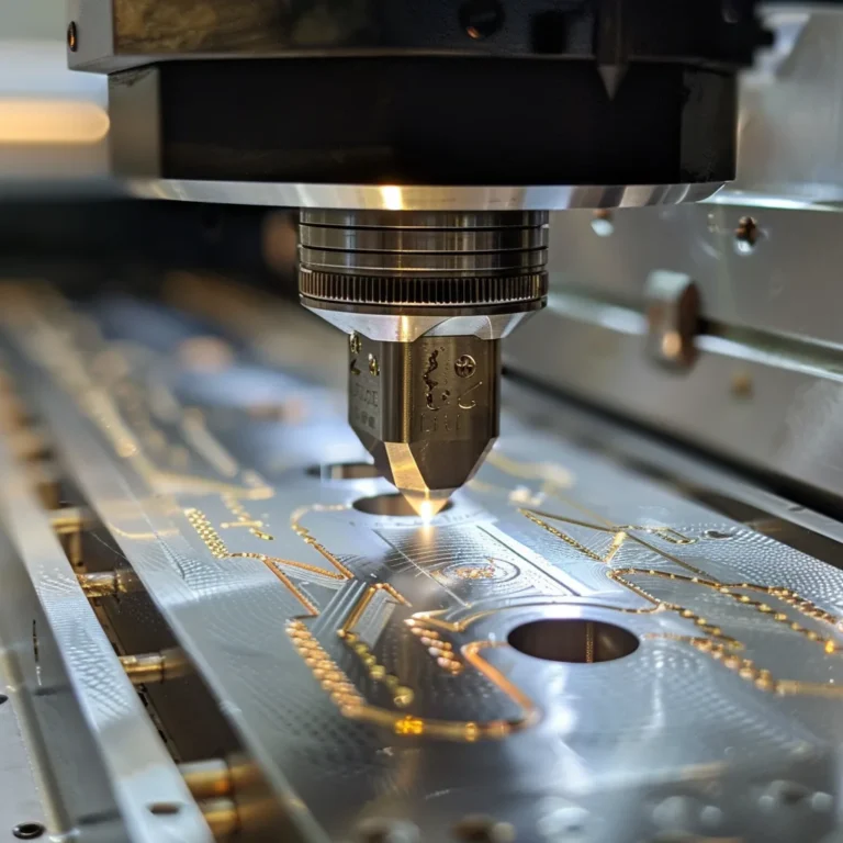 Laser engraving a metal identification plate for an ethanol fireplace