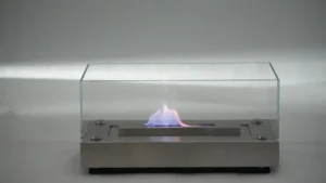 Tabletop ethanol fireplace product, burner, accessory or packaging detail