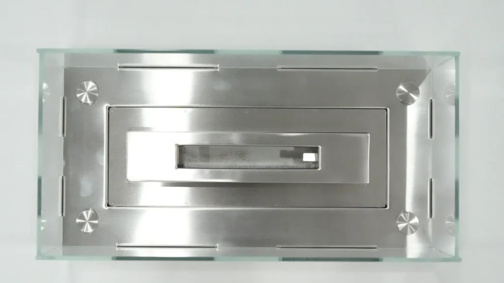 Tabletop ethanol fireplace product, burner, accessory or packaging detail