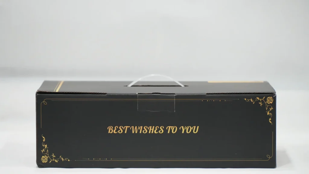 Retail carton for a rectangular tabletop ethanol fireplace